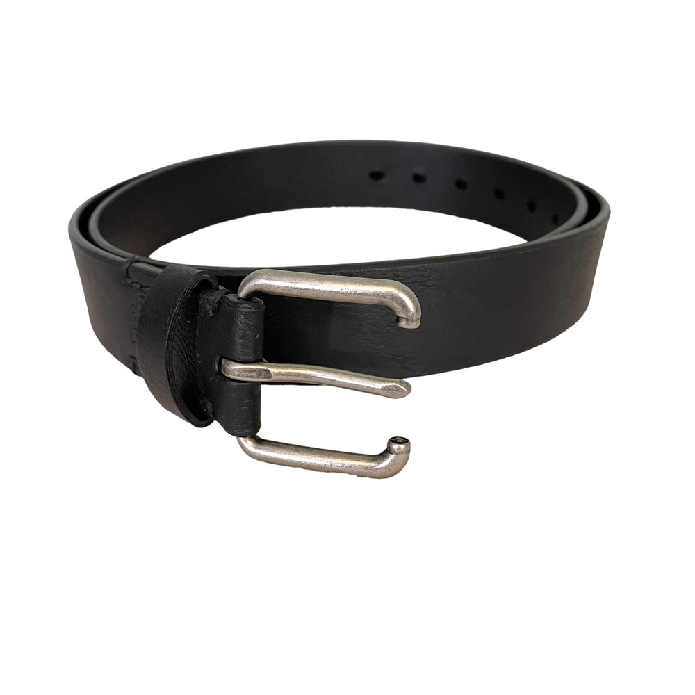 DENIZEN From Levi's Men's Black Synthetic Leather Buckle Belt Size XL 40-44
